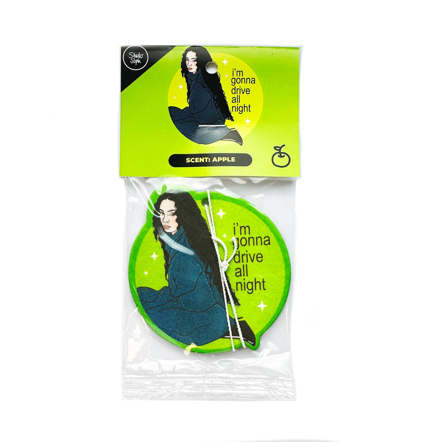 Charli xcx I'm Gonna Drive All Night Air Freshener